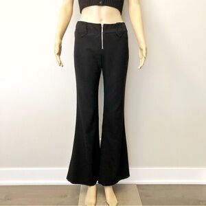 Vintage 725 Original Y2K Boot Cut Fit Flared Funky Low Rise Black Pants Trousers